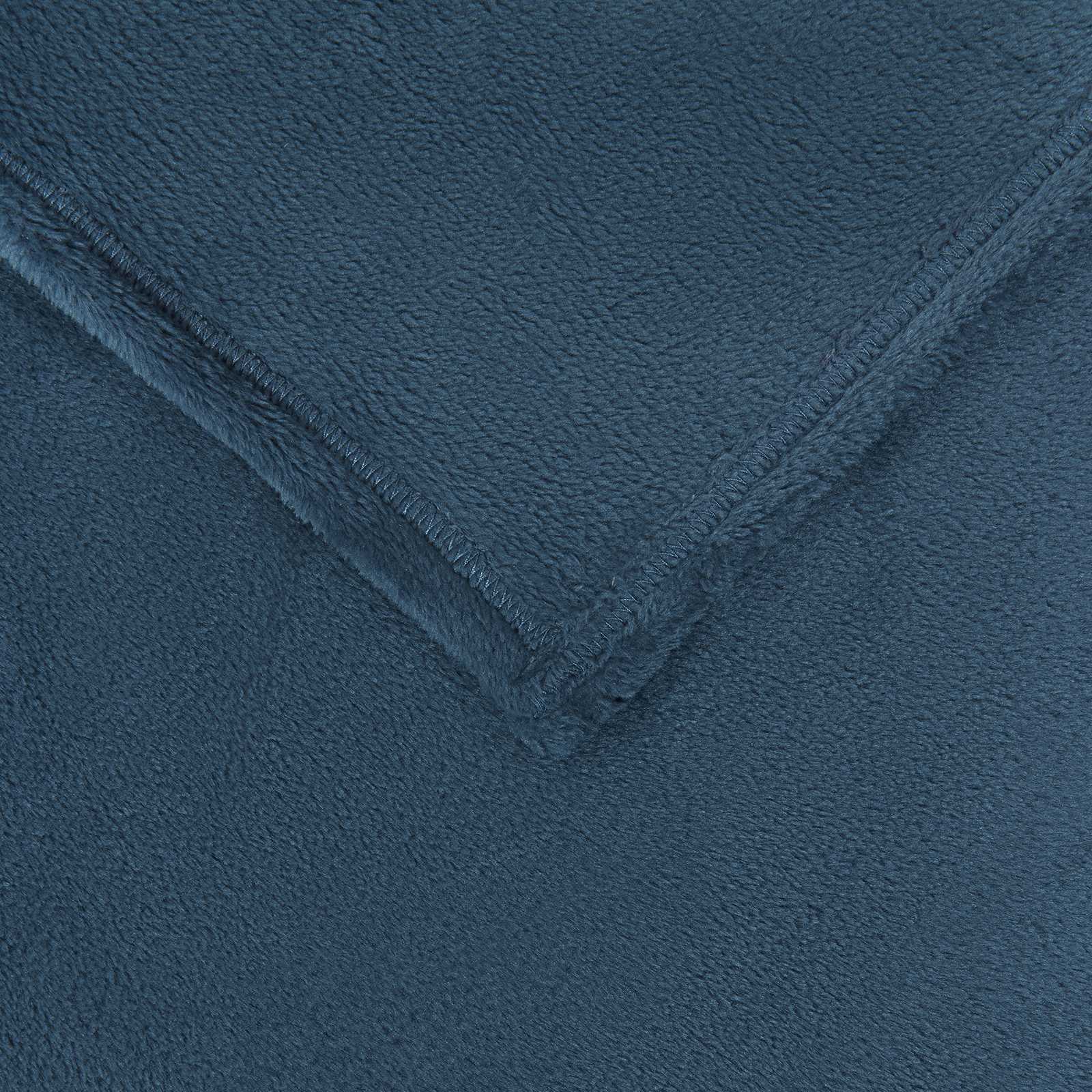 Κουβέρτα Σκούρο μπλε 130 x 150 cm Μαλλί
