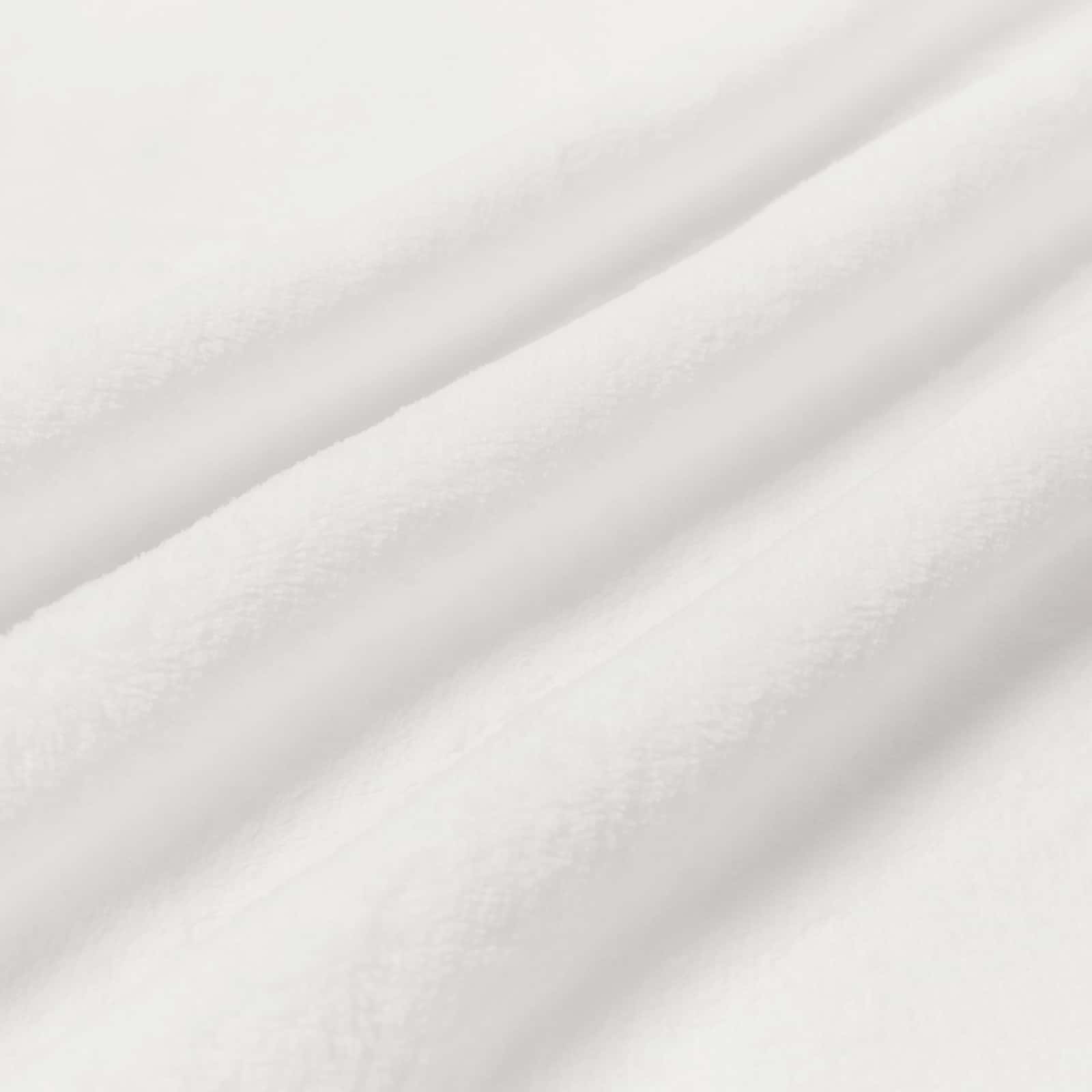 Κουβέρτα Λευκό 130 x 150 cm Μαλλί