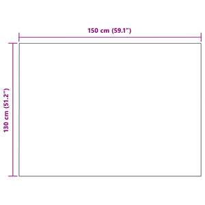 Ριχτάρι Λευκό 130 x 150 cm 0.51 kg Μαλλί