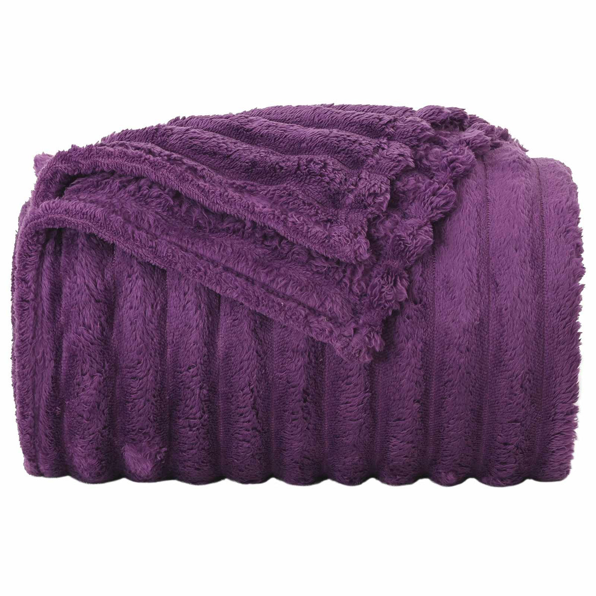 Ριχτάρι Μοβ 200 x 150 cm 0,8 kg Μαλλί - Pakobazaar