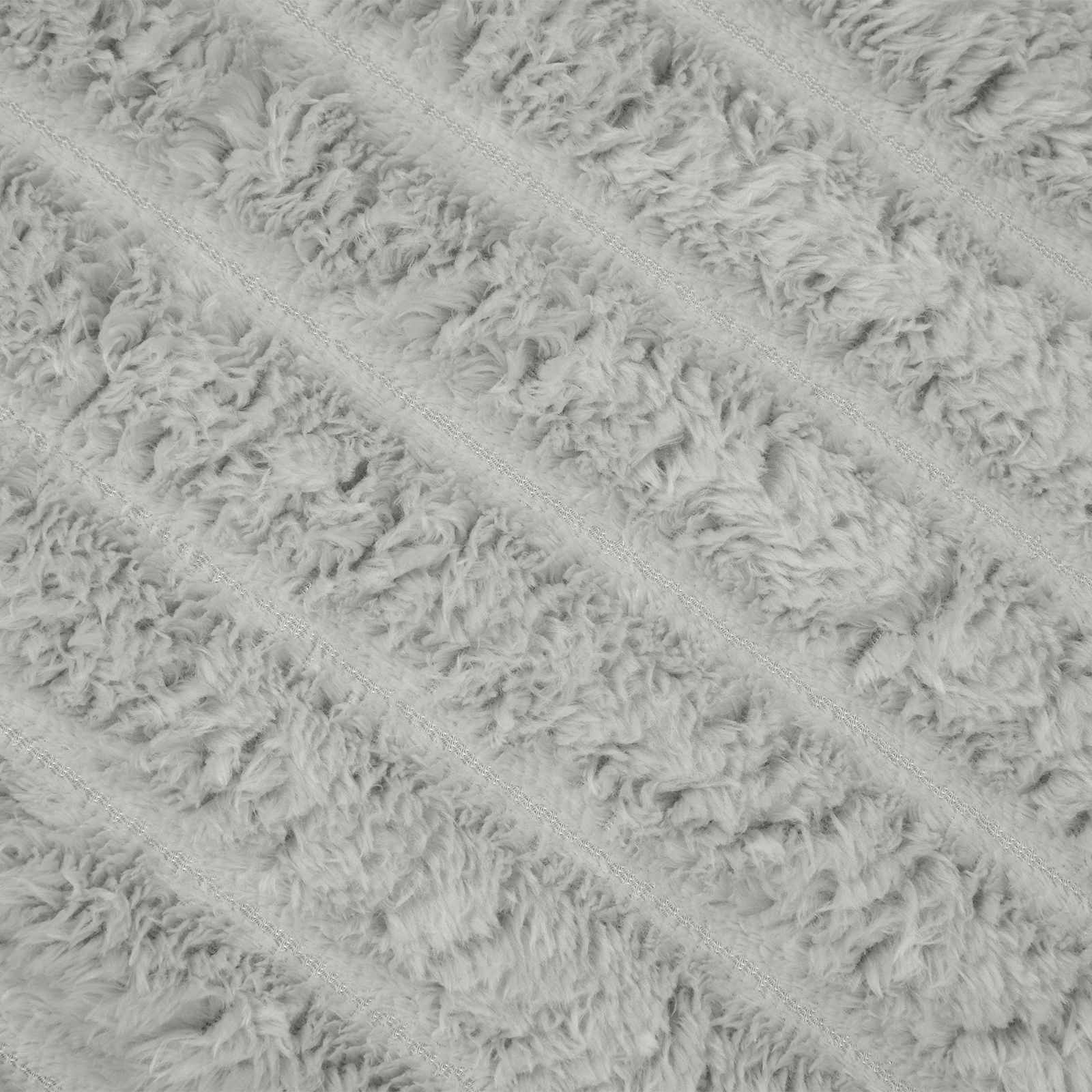 Ριχτάρια 6 pcs Γκρι 150 x 130 εκ Μαλλί