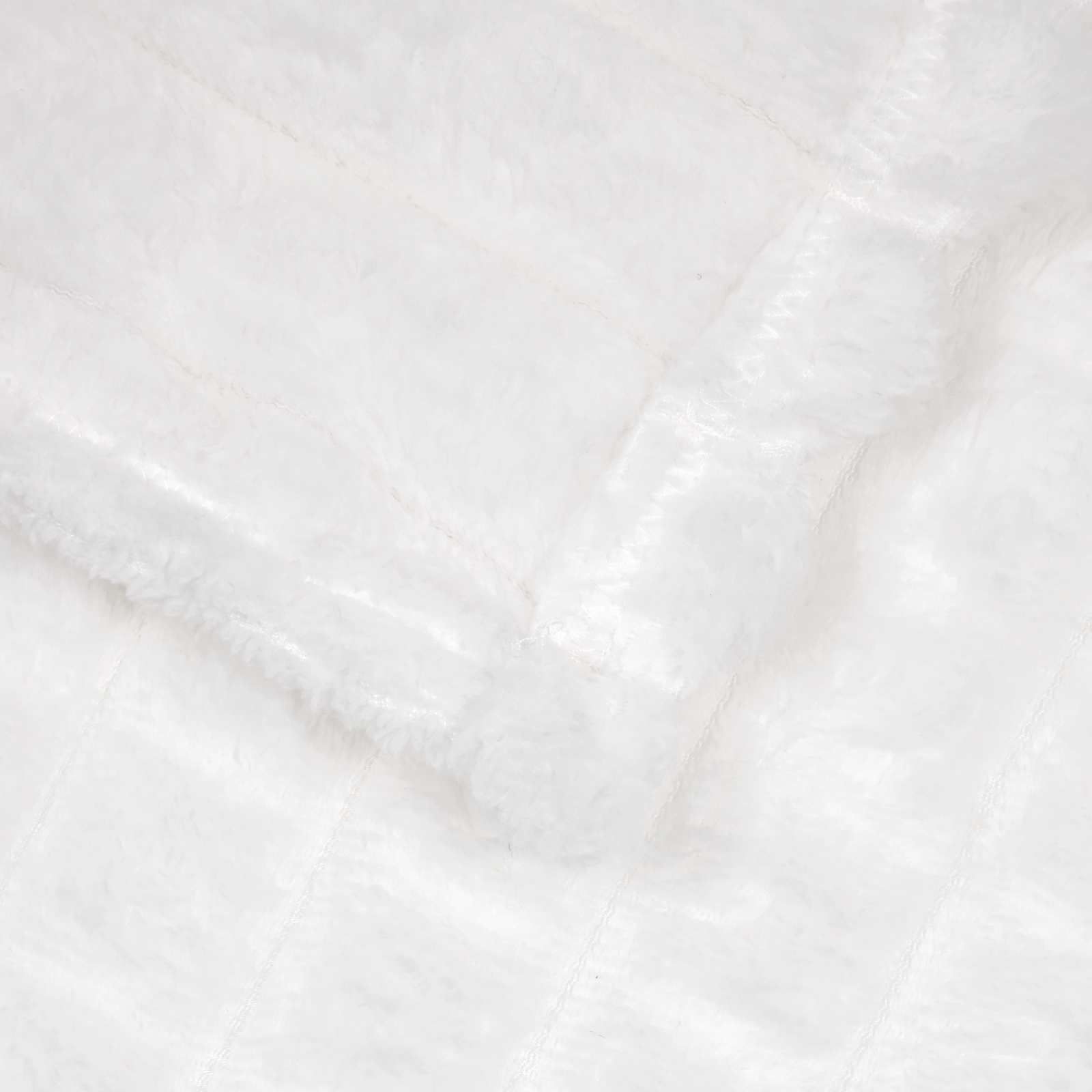 Ριχτάρια 6 pcs Λευκό 200 x 150 cm Μαλλί