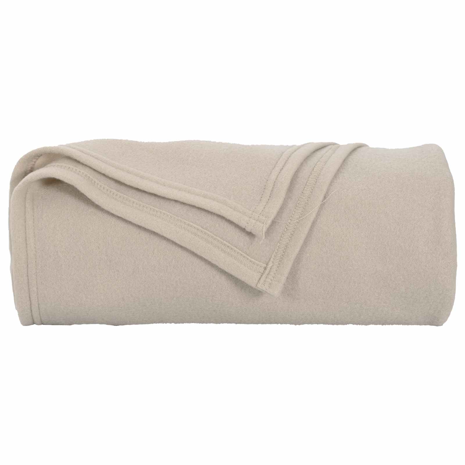Ριχτάρια 6 pcs Μπεζ 240 x 220 cm Μαλλί