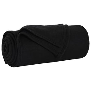 Ριχτάρια 6 τμχ. Μαύρο 270 x 240 cm 5.08 kg Μαλλί