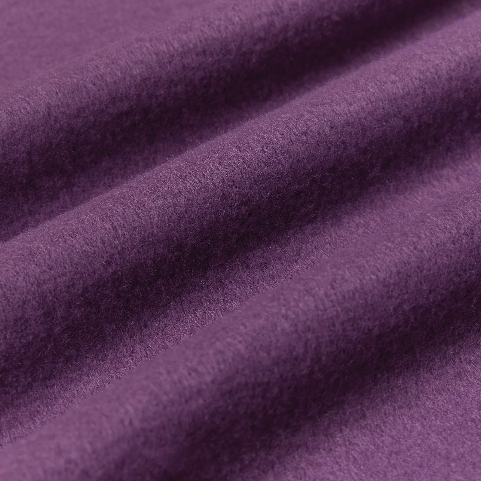 Ριχτάρια 6 pcs Μοβ 240 x 220 cm Μαλλί