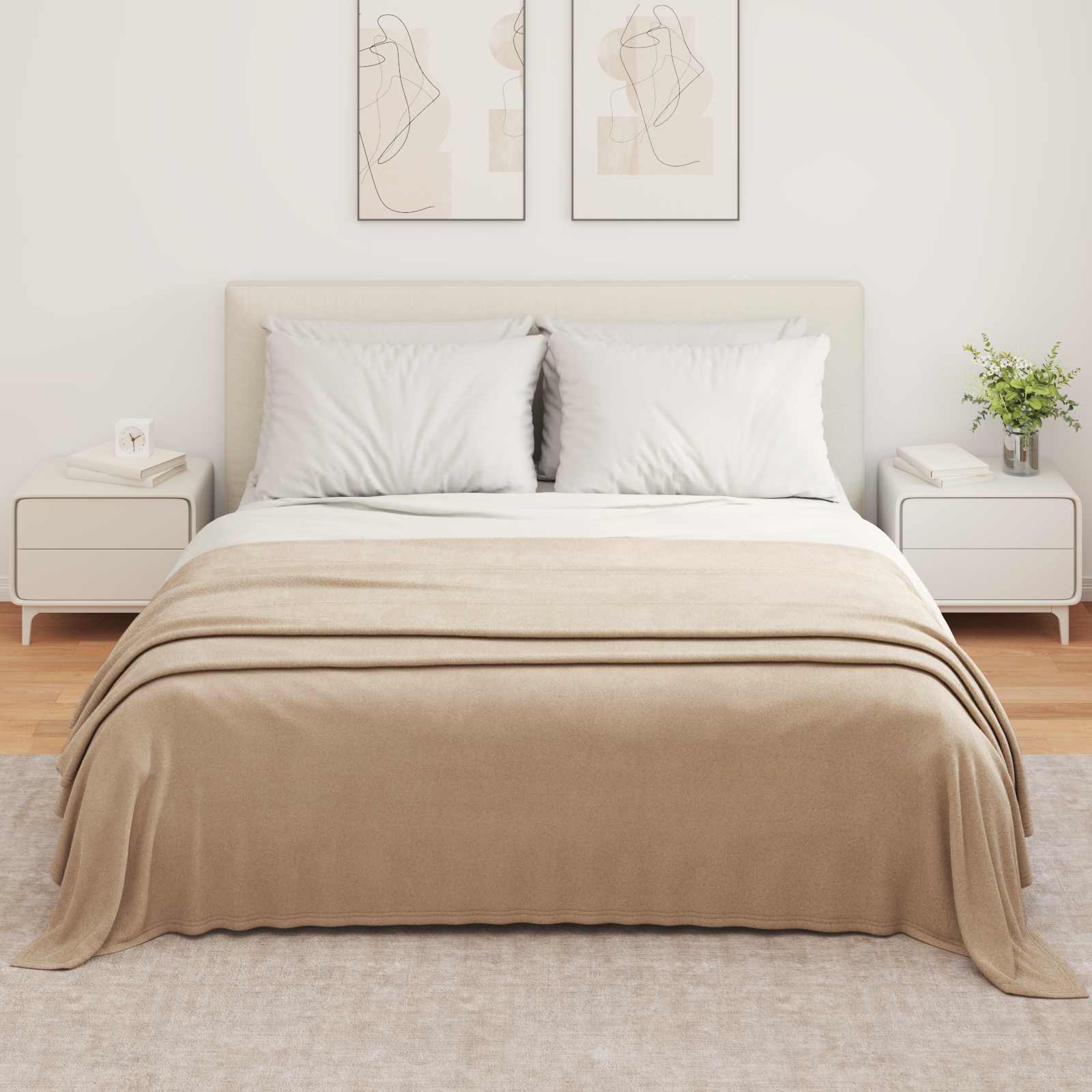 Κουβέρτα Καμηλοπάρδαλη 350 x 270 εκ. Μαλλί - Pakobazaar