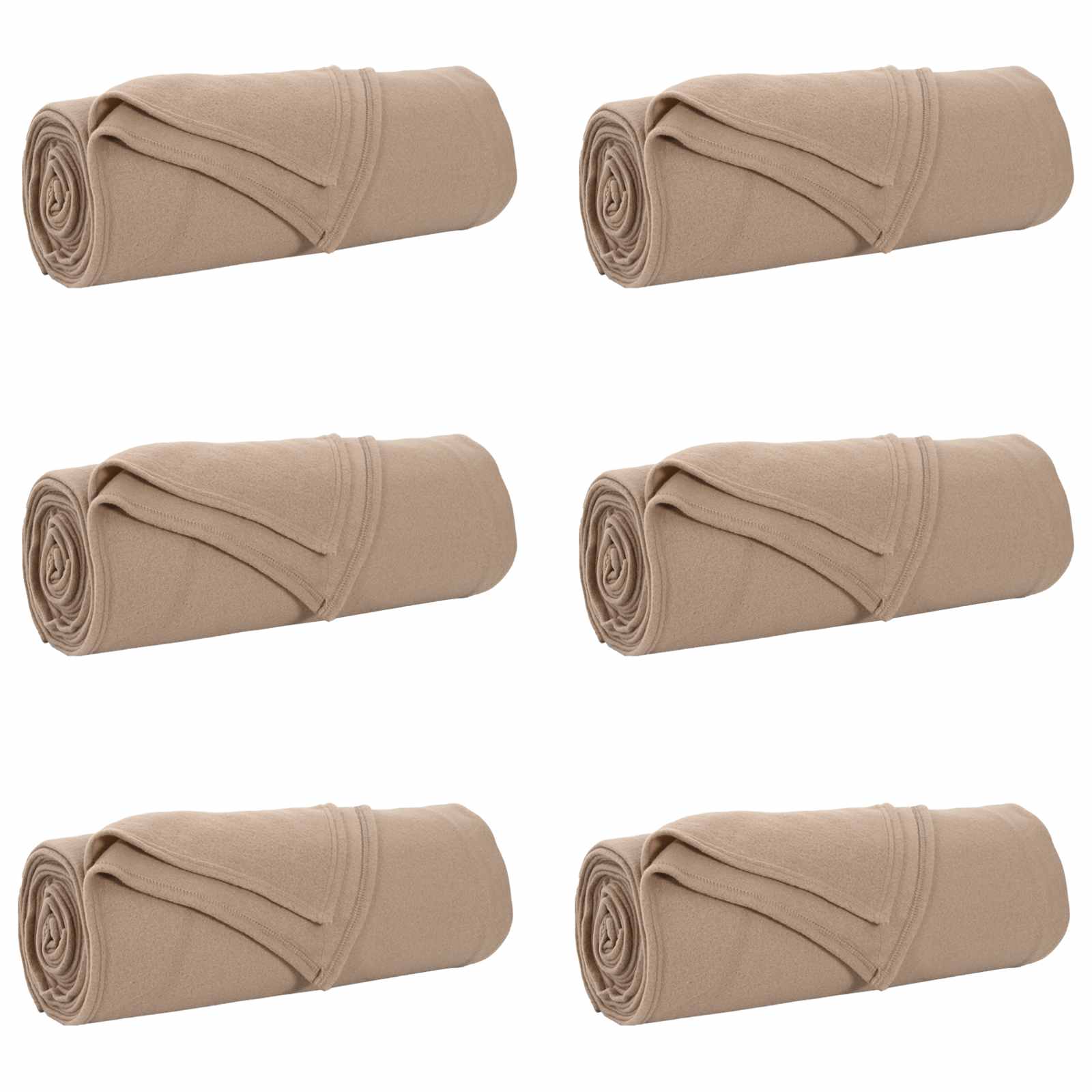 Ριχτάρια 6 pcs Καμηλοπάρδαλη 350 x 270 εκ. Μαλλί