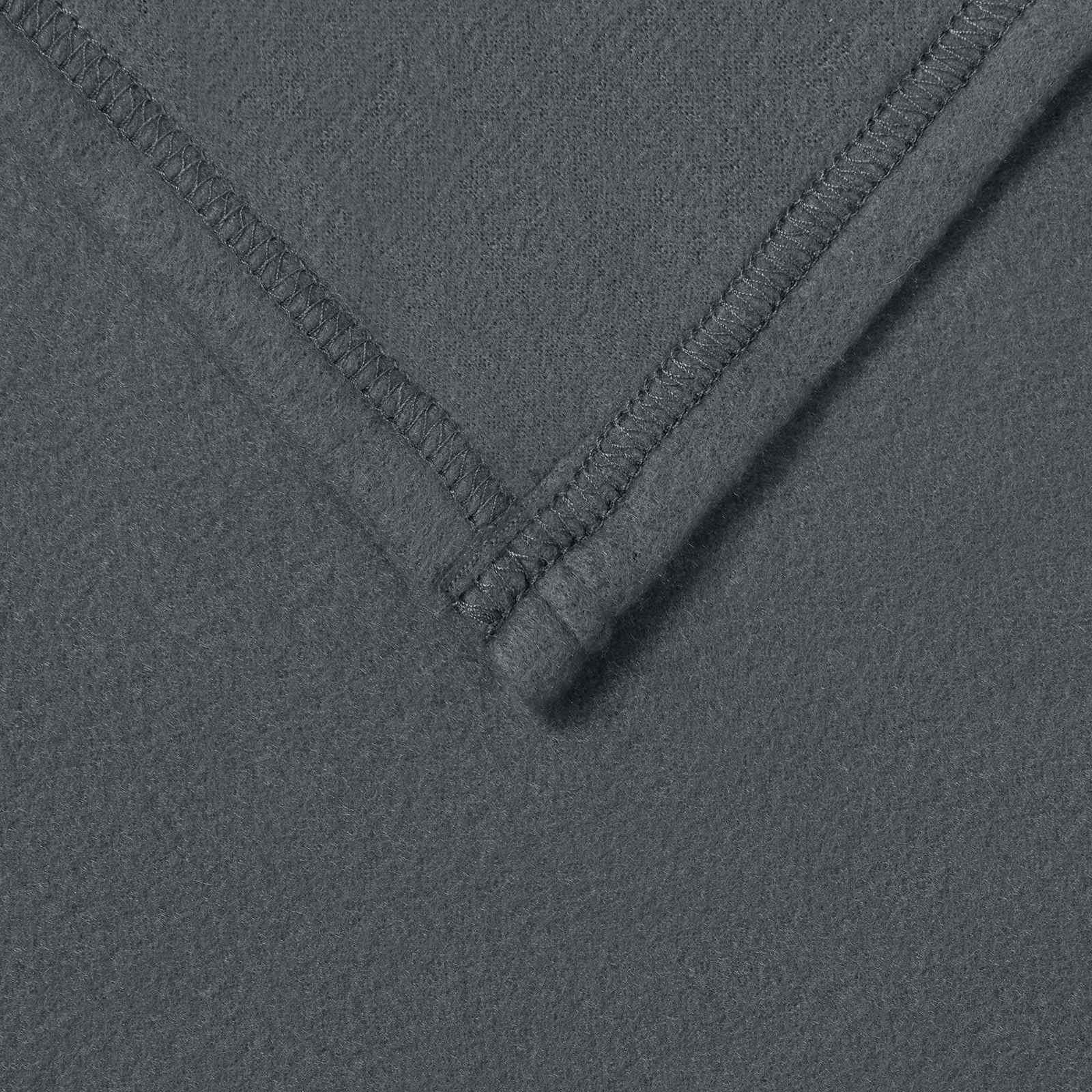 Ριχτάρια 6 pcs Σκούρο Γκρι 210 x 140 εκ Μαλλί