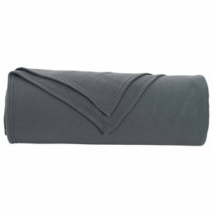 Ριχτάρια 6 τμχ. Σκούρο Γκρι 280 x 210 εκ. 4.88 kg Μαλλί