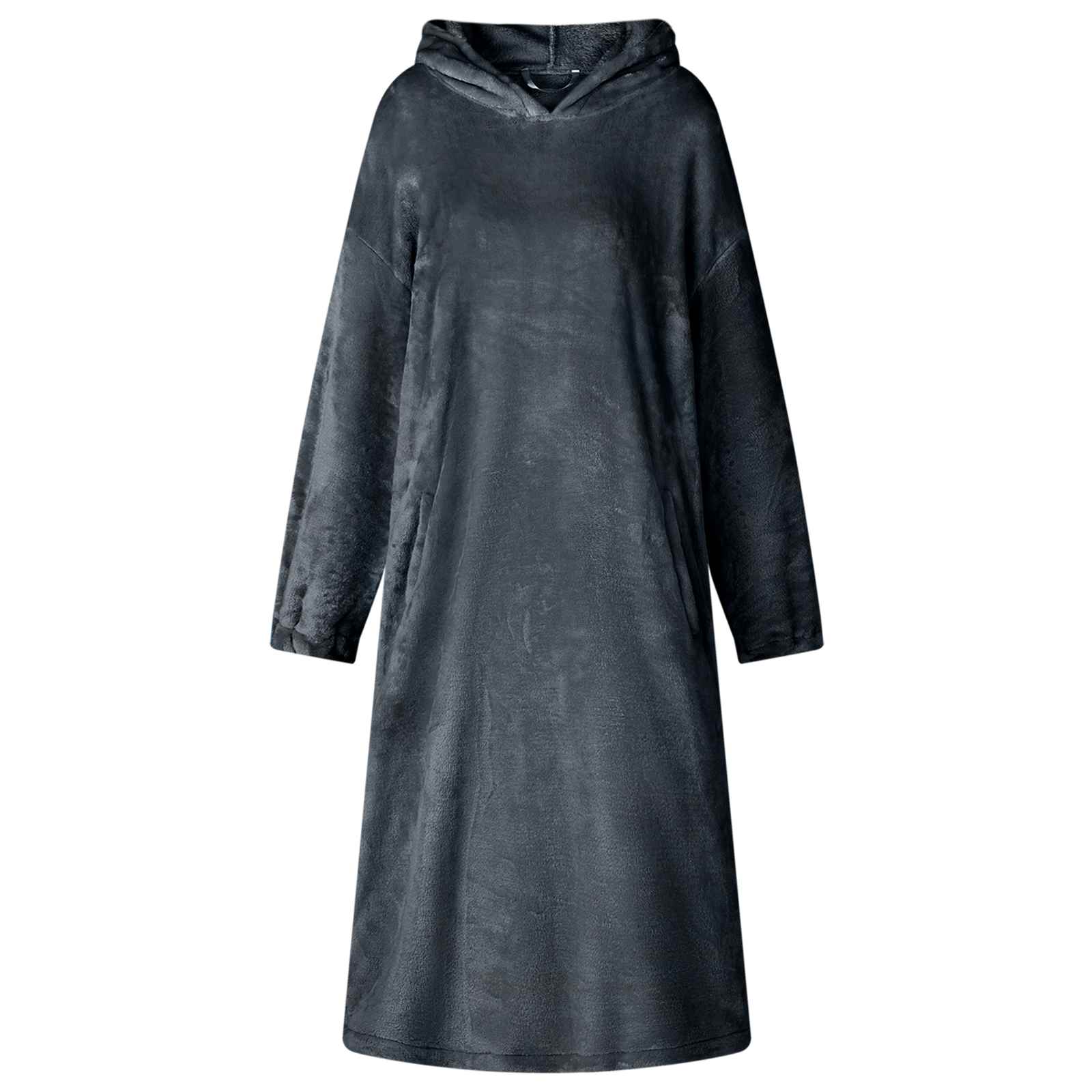 Φούτερ-κουβέρτα Σκούρο μπλε l Φανέλα