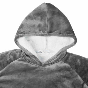 Φούτερ-κουβέρτα Σκούρο Γκρι L Φλις και Φλανέλ - Pakobazaar