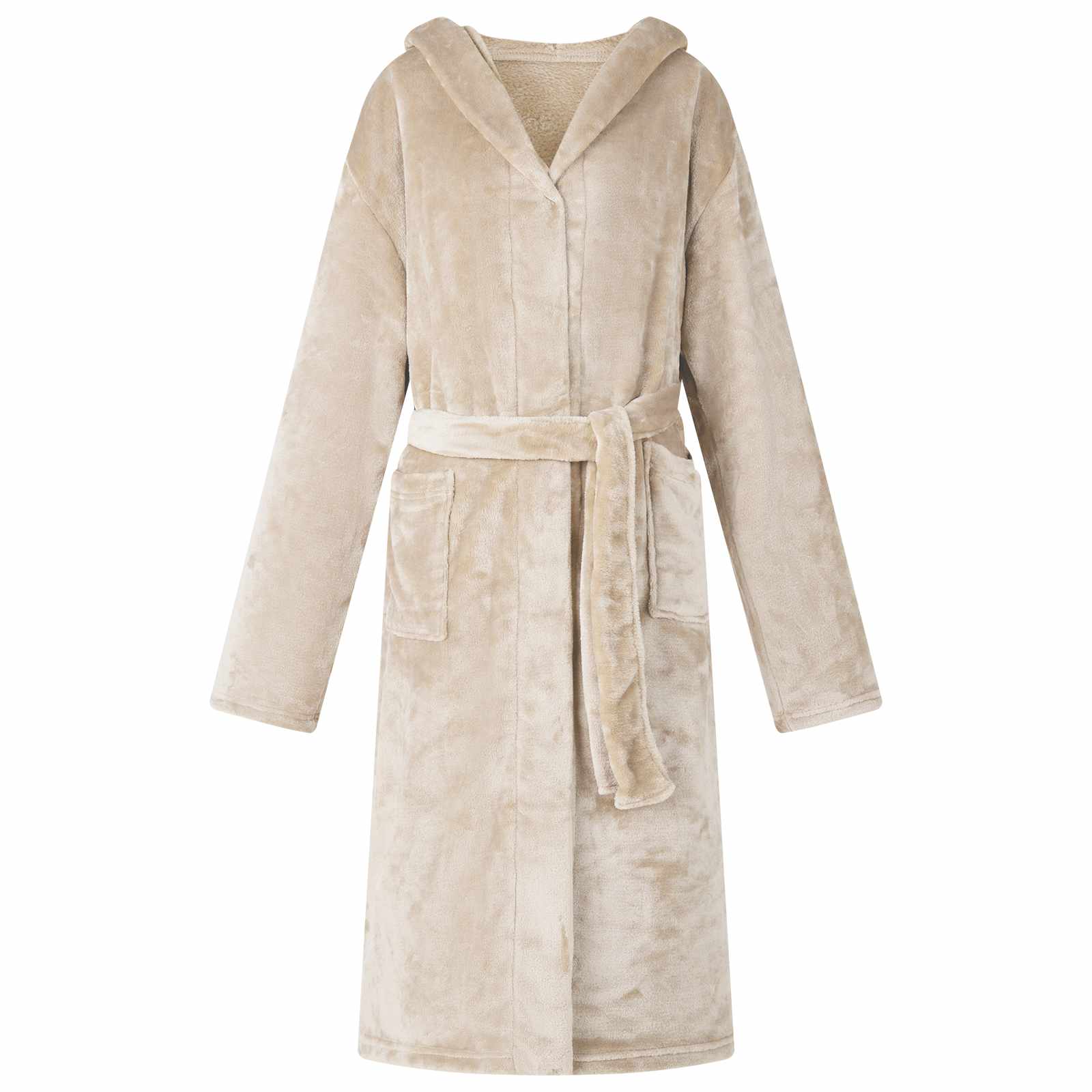 Φόρμα Μπάνιου Με Κουκούλα Μπεζ l Φανέλα