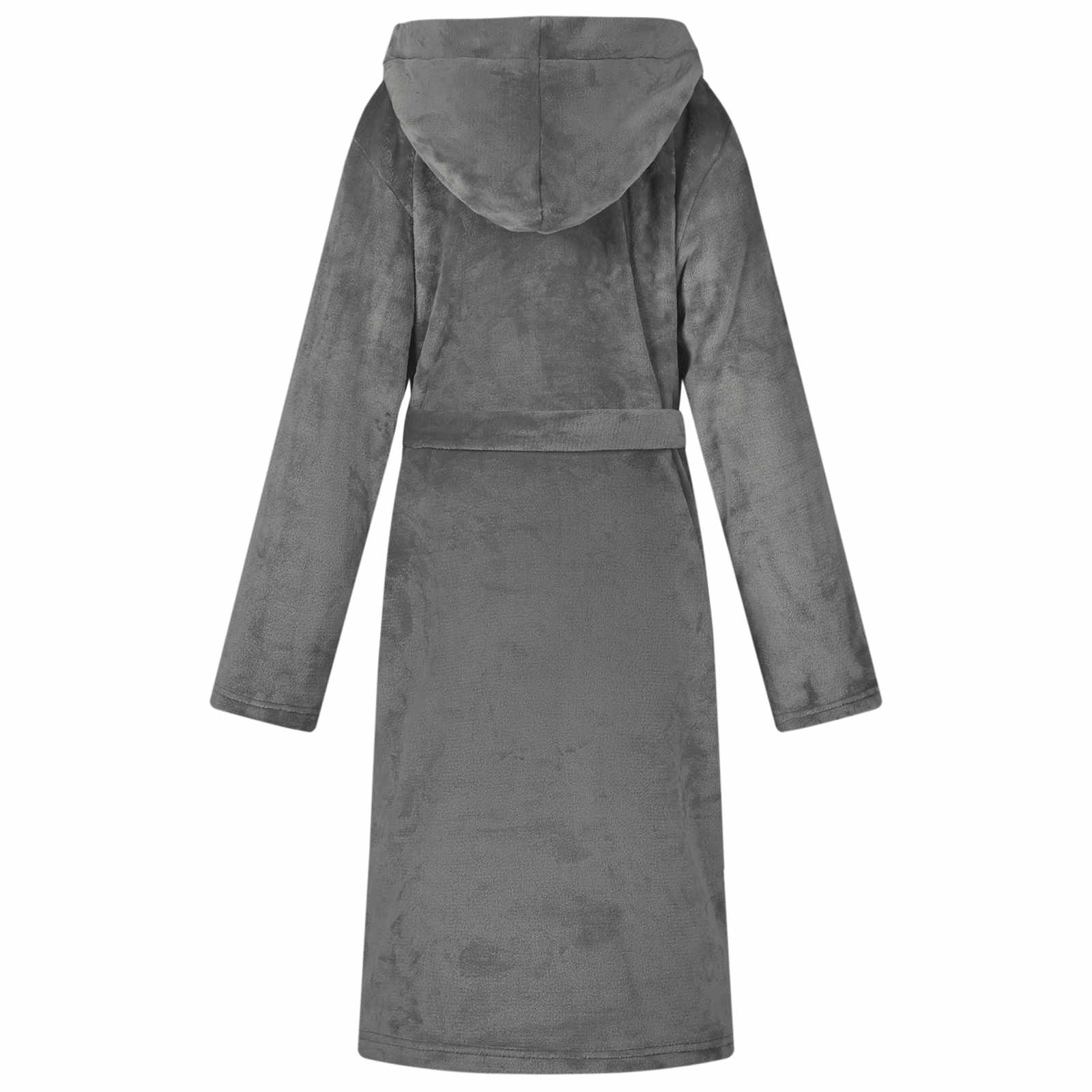Φόρμα Μπάνιου Με Κουκούλα Σκούρο Γκρι m Φανέλα