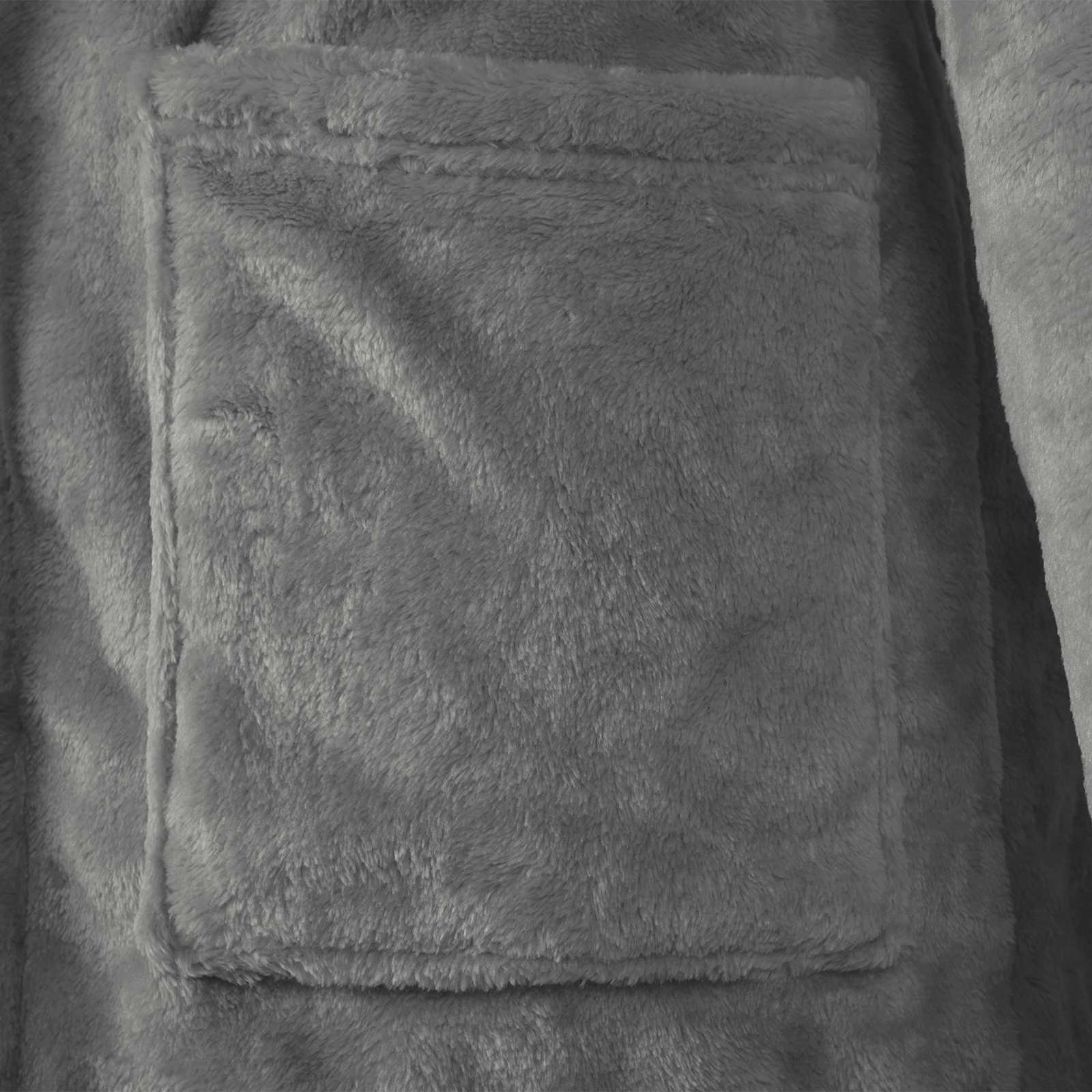 Φόρμα Μπάνιου Με Κουκούλα Σκούρο Γκρι xl Φανέλα