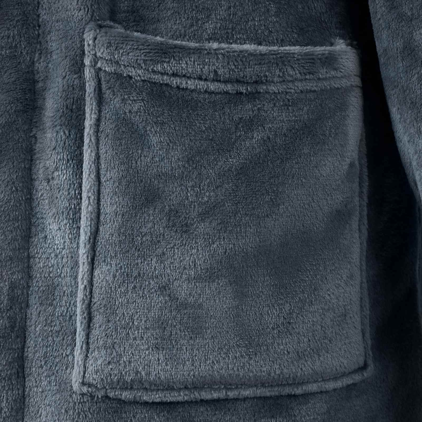 Ρόμπα χωρίς Κουκούλα Σκούρο μπλε xl Φανέλα - Pakobazaar