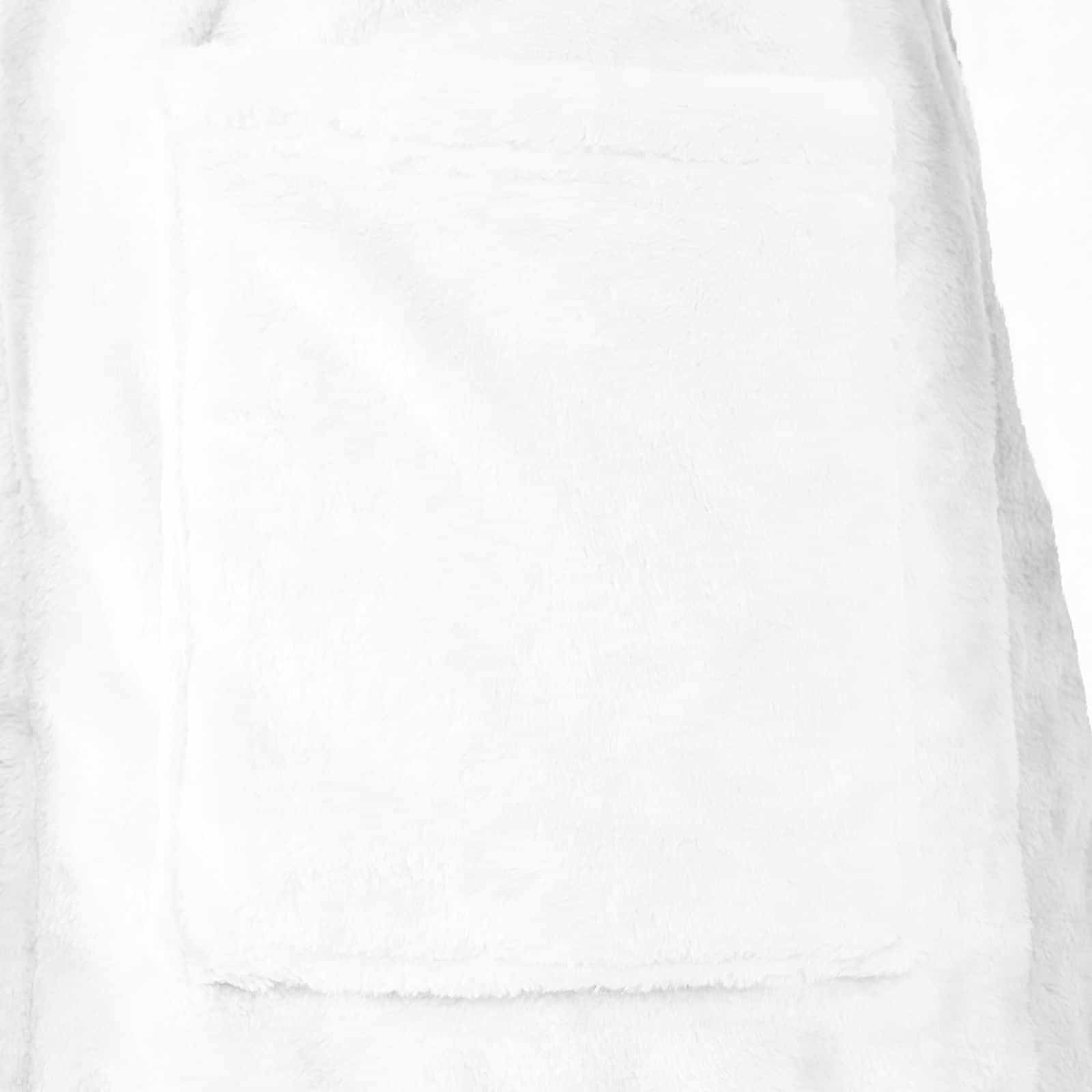 Ρόμπα χωρίς Κουκούλα Λευκό xl Φανέλα