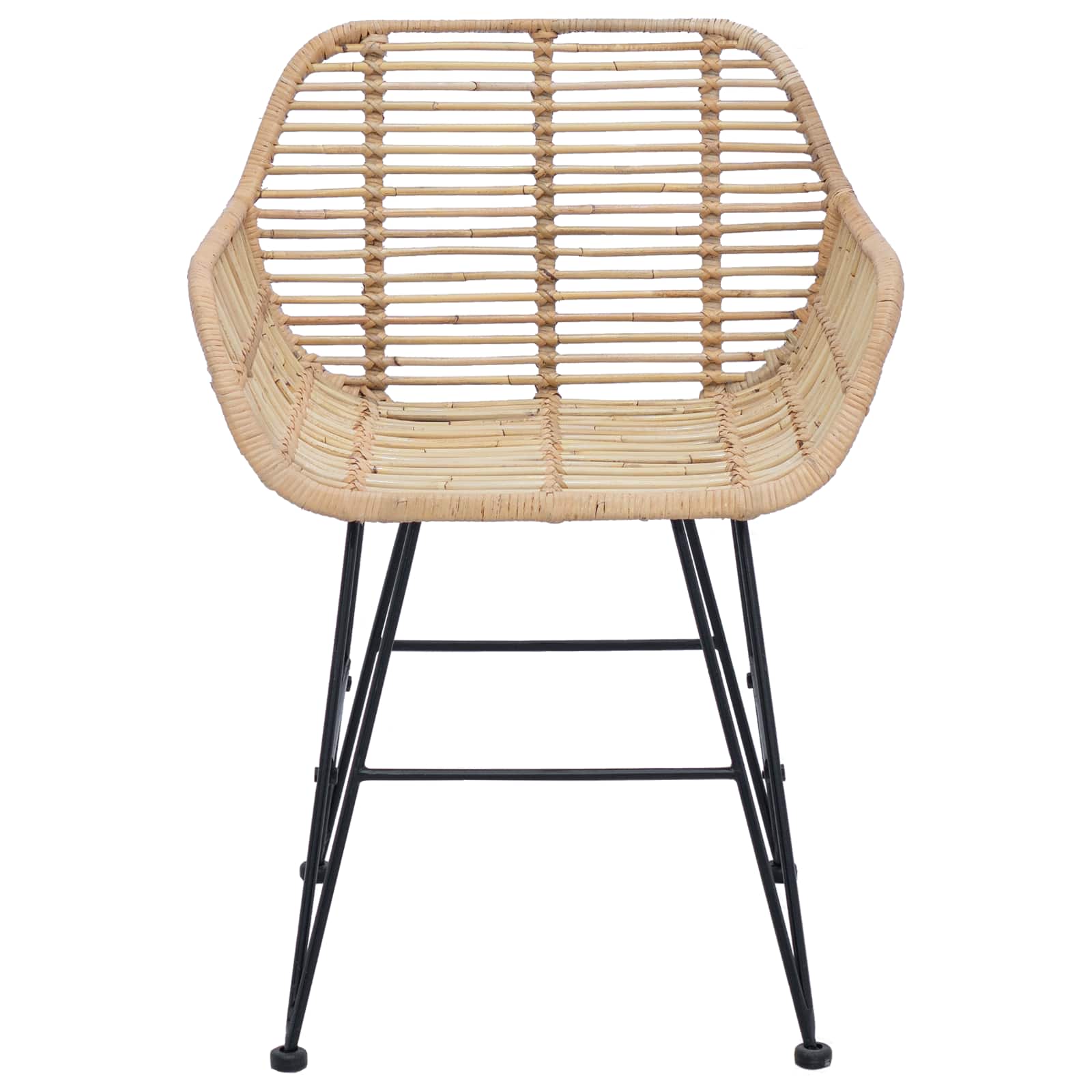 Καρέκλα τραπεζαρίας 2 pcs Φυσικό 55 x 50 x 74 εκ - Pakobazaar