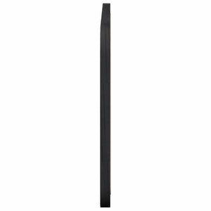Κεφαλάρι με κεφαλάρι Μαύρο 100 x 55 x 3 εκ. Ρατάν - Pakobazaar