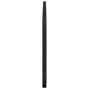 Κεφαλάρι με κεφαλάρι Μαύρο 160 x 55 x 3 εκ. Ρατάν - Pakobazaar