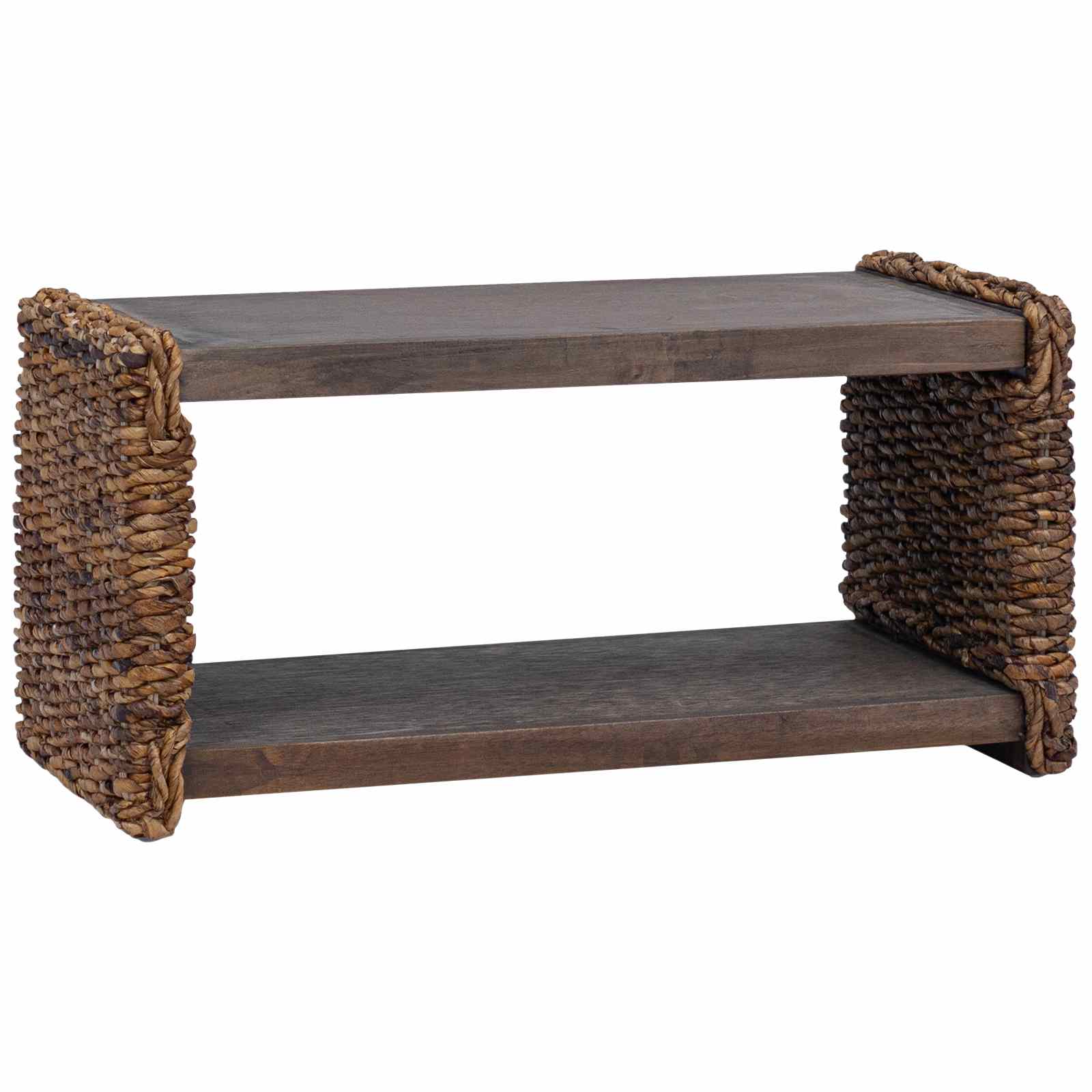 Τραπεζάκι σαλονιού Φυσικό 70 x 35 x 35 cm Στερεό ξύλο Μαόνι - Pakobazaar