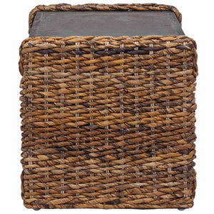 Τραπεζάκι σαλονιού Φυσικό 70 x 35 x 35 cm Στερεό ξύλο Μαόνι - Pakobazaar