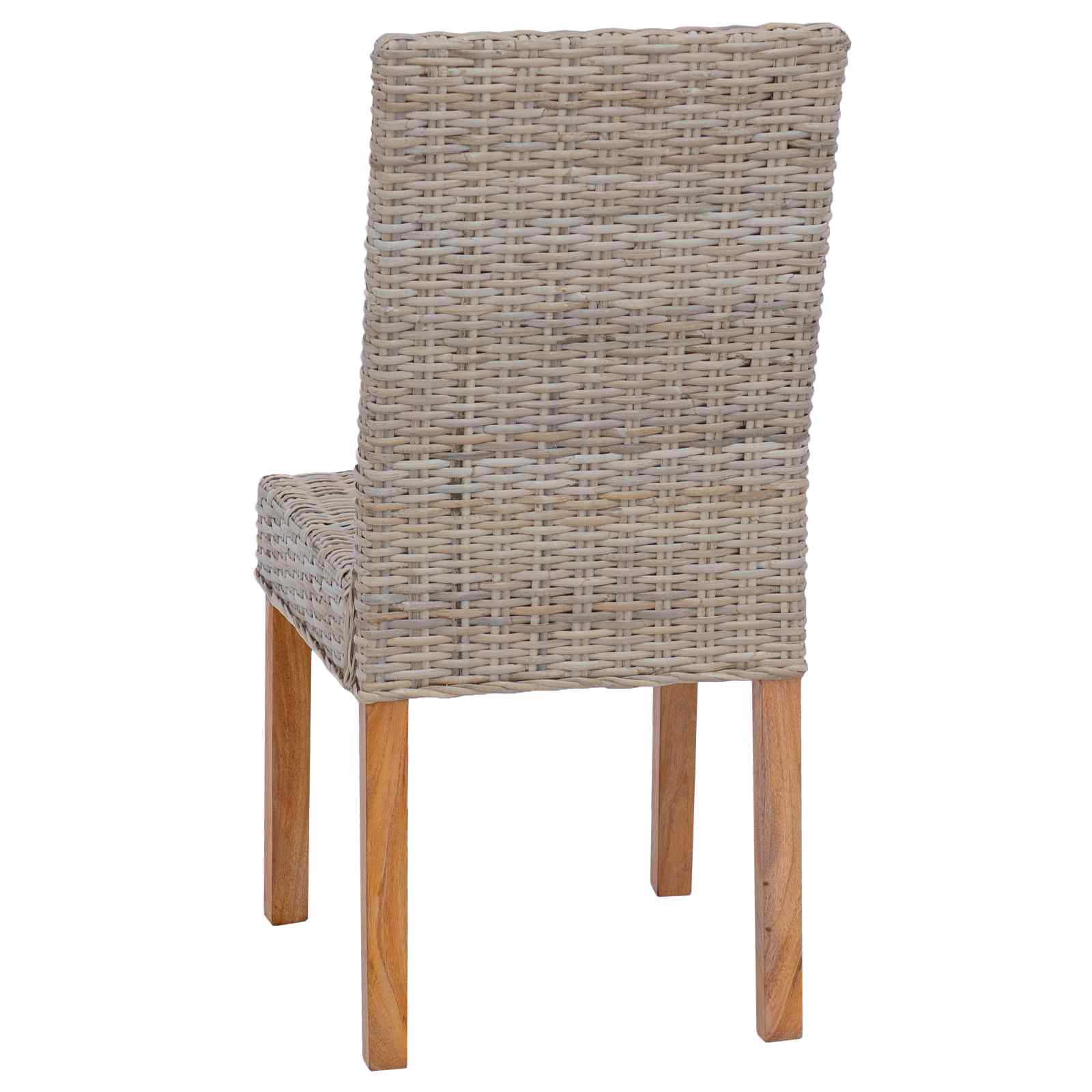 Καρέκλα τραπεζαρίας 2 pcs Γκρίζο Kubu 45 x 54 x 93 εκ - Pakobazaar