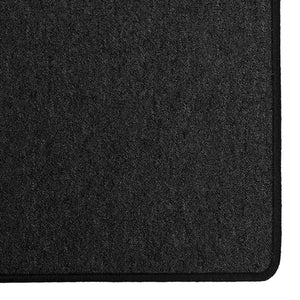 Δερμάτινο Χαλί Ανθρακί 100 x 150 cm 100% Πολυπροπυλένιο - Pakobazaar