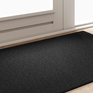 Δερμάτινο Χαλί Ανθρακί 100 x 150 cm 100% Πολυπροπυλένιο - Pakobazaar