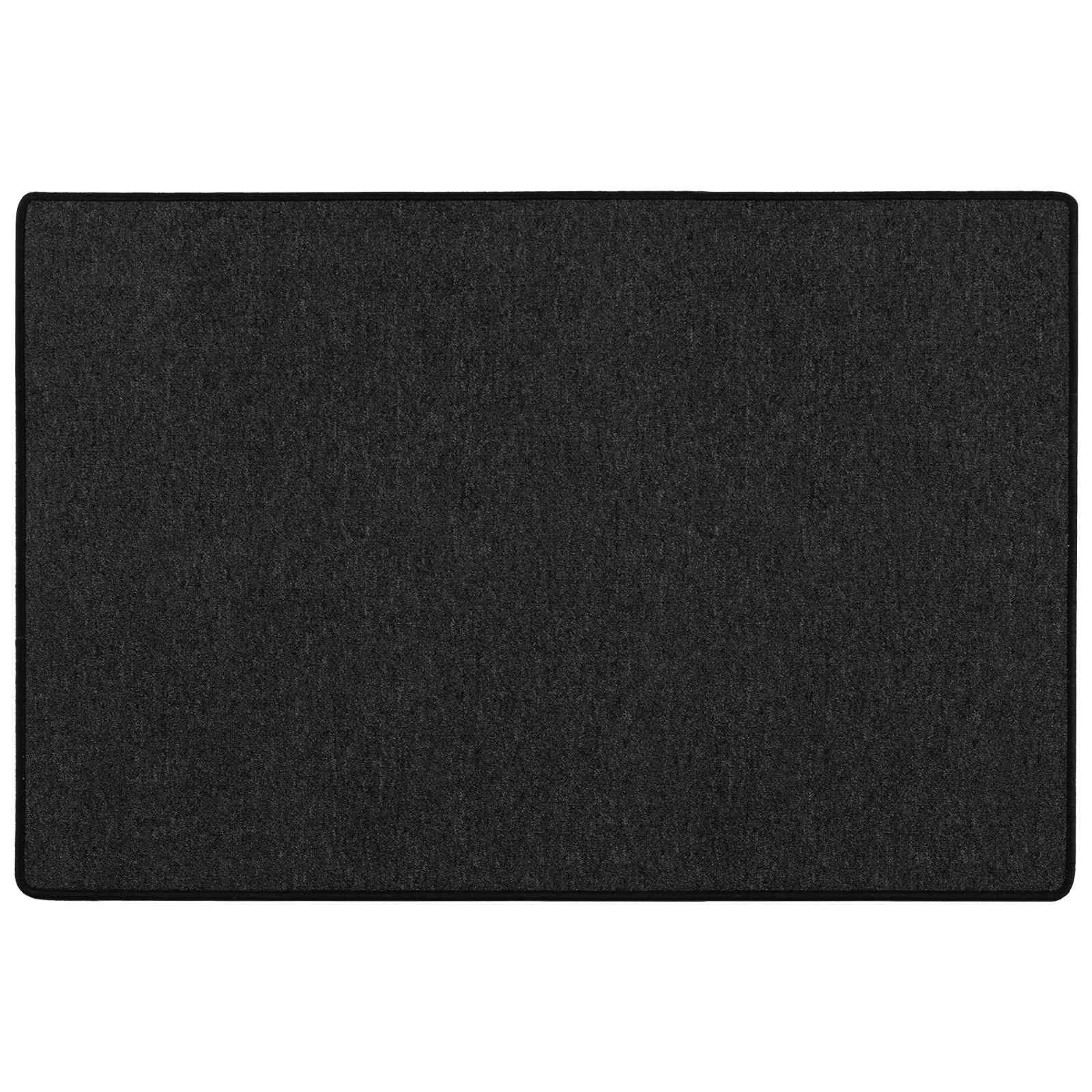 Δερμάτινο Χαλί Ανθρακί 100 x 150 cm 100% Πολυπροπυλένιο - Pakobazaar