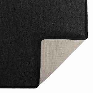 Δερμάτινο Χαλί Ανθρακί 100 x 250 cm 100% Πολυπροπυλένιο - Pakobazaar