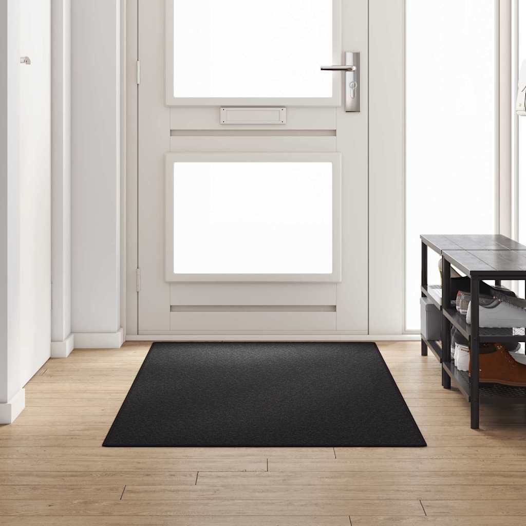 Δερμάτινο Χαλί Ανθρακί 100 x 250 cm 100% Πολυπροπυλένιο - Pakobazaar