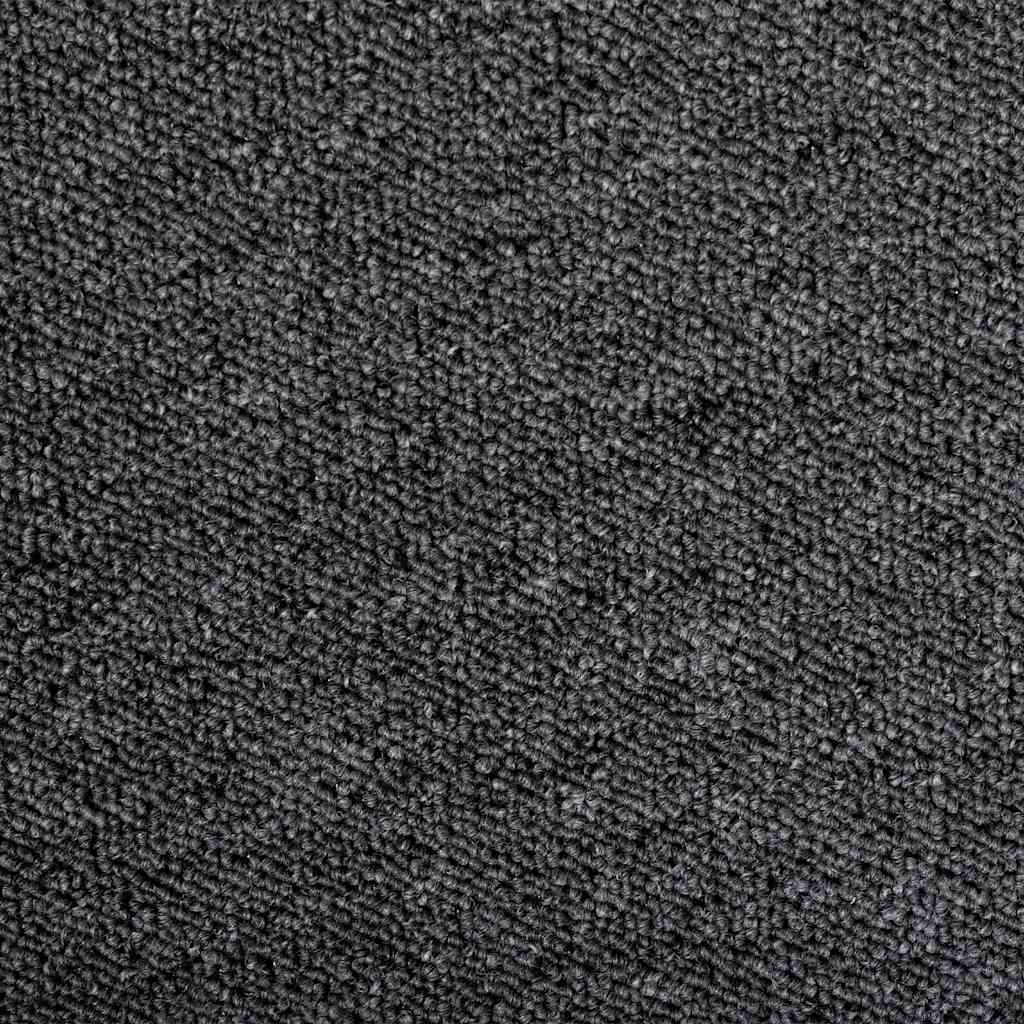 Δερμάτινο Χαλί Σκούρο Γκρι 100 x 150 cm 100% Πολυπροπυλένιο