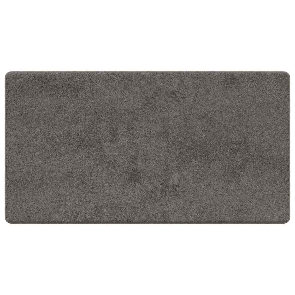 Δερμάτινο Χαλί Γκρι 80 x 150 cm 100% Πολυπροπυλένιο Τούφτα