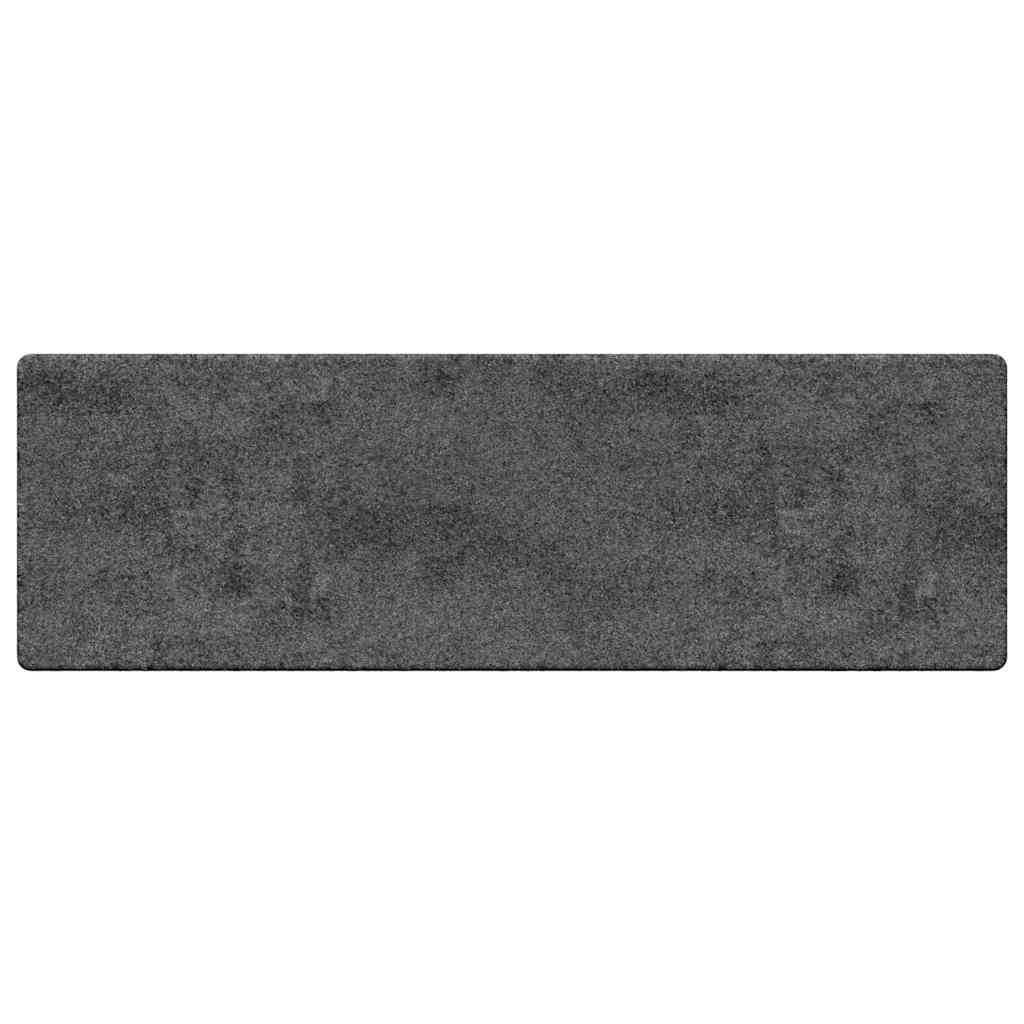 Δερμάτινο Χαλί Γκρι 80 x 250 cm 100% Πολυπροπυλένιο Τούφτα