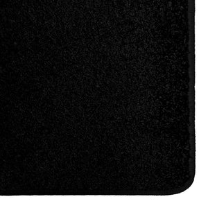 Δερμάτινο Χαλί Μαύρο 50 x 100 cm 100% Πολυπροπυλένιο Τούφτα