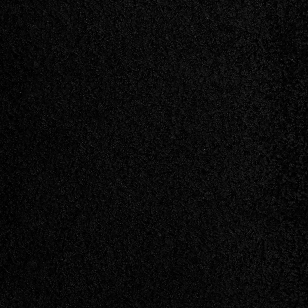 Δερμάτινο Χαλί Μαύρο 100 x 200 cm 100% Πολυπροπυλένιο Τούφτα - Pakobazaar