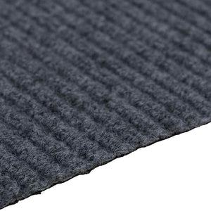 Δερμάτινο Χαλί Γκρι 80 x 150 cm ύφασμα