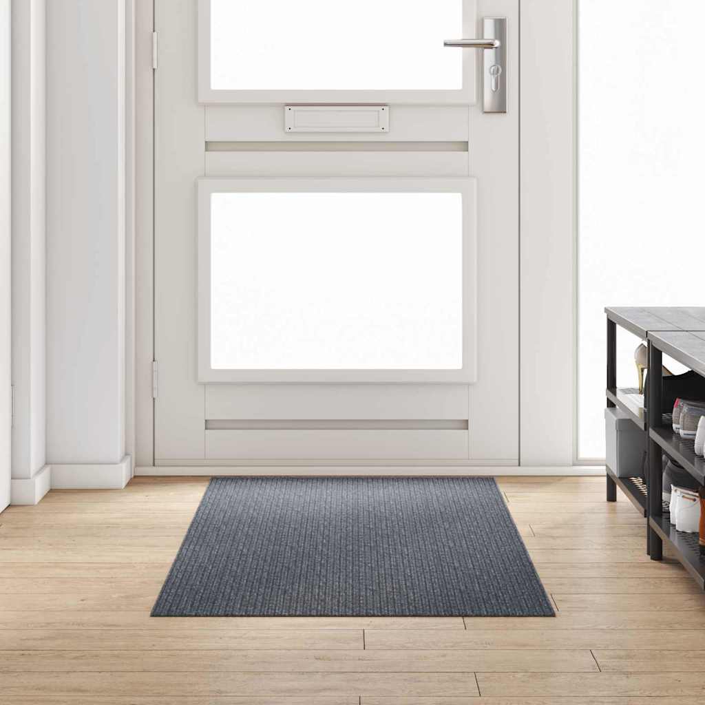 Δερμάτινο Χαλί Γκρι 80 x 200 cm ύφασμα