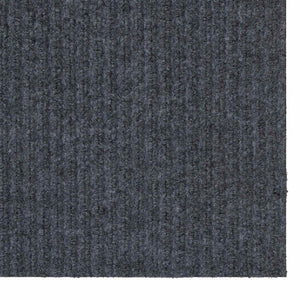Δερμάτινο Χαλί Γκρι 80 x 300 cm ύφασμα - Pakobazaar