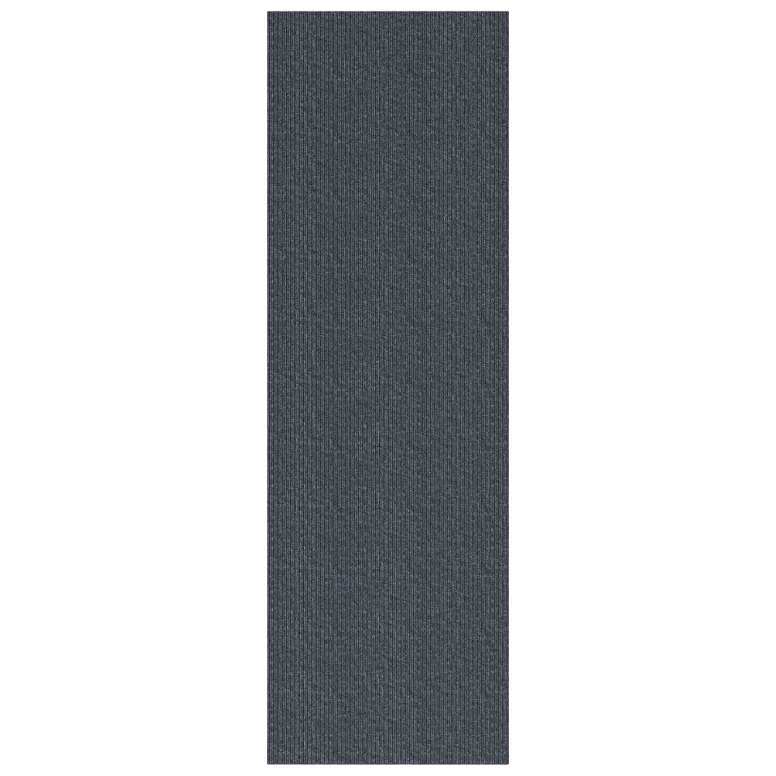 Δερμάτινο Χαλί Γκρι 80 x 300 cm ύφασμα - Pakobazaar