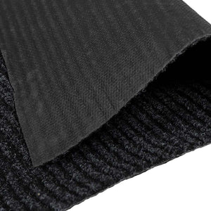 Δερμάτινο Χαλί Ανθρακί 80 x 250 cm ύφασμα - Pakobazaar