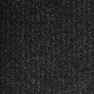 Δερμάτινο Χαλί Ανθρακί 80 x 250 cm ύφασμα - Pakobazaar