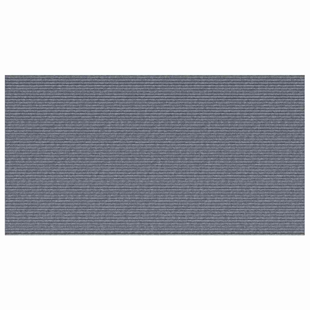 Δερμάτινο Χαλί Ανοιχτό γκρι 80 x 150 cm ύφασμα - Pakobazaar