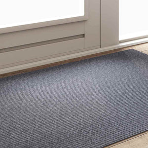 Δερμάτινο Χαλί Ανοιχτό γκρι 100 x 150 cm ύφασμα