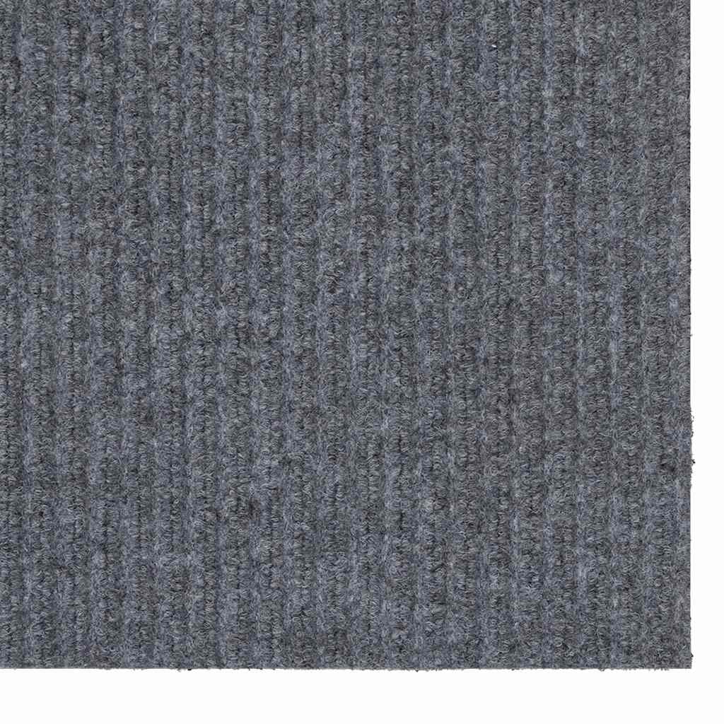 Δερμάτινο Χαλί Ανοιχτό γκρι 100 x 300 cm ύφασμα