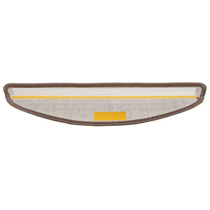 Αυτοκόλλητα Ματ Σκαλοπατιών 15 pcs Καφέ 56 x 17 x 3 cm - Pakobazaar