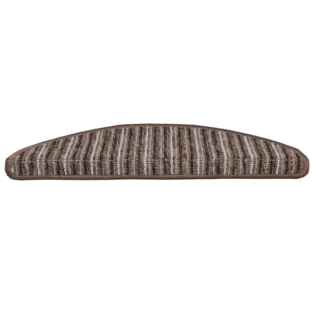 Αυτοκόλλητα Ματ Σκαλοπατιών 15 pcs Καφέ 56 x 17 x 3 cm - Pakobazaar