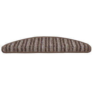 Αυτοκόλλητα Ματ Σκαλοπατιών 15 pcs Καφέ 56 x 17 x 3 cm - Pakobazaar