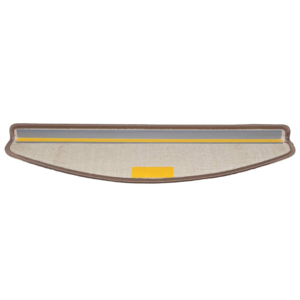 Αυτοκόλλητα Ματ Σκαλοπατιών 15 pcs Καφέ 65 x 21 x 4 cm - Pakobazaar