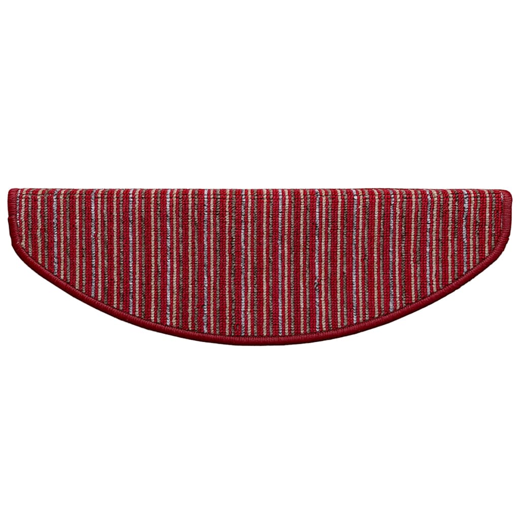Αυτοκόλλητα Ματ Σκαλοπατιών 15 pcs Κόκκινο 65 x 21 x 4 cm